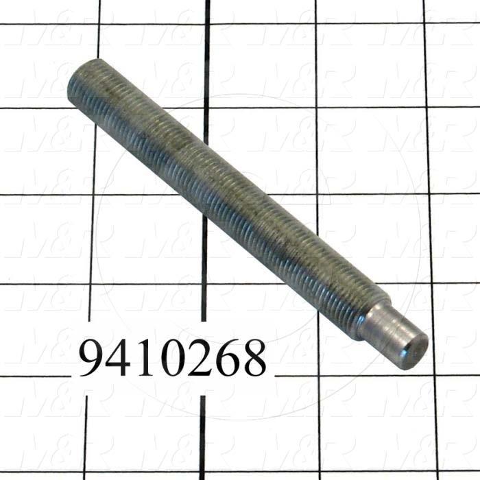 Fabricated Parts, Off Cont. Adj. Screw 4.3" Rl, 4.30 in. Length, 1/2-20 Thread Size