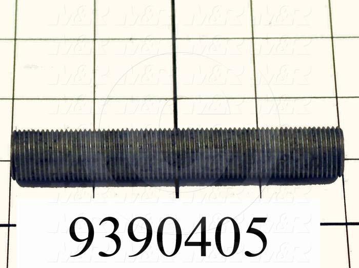 Fabricated Parts, Off Contact Adj. Screw 3.81" C, 3.81 in. Length, 0.62 in. Width, 0.62 in. Height