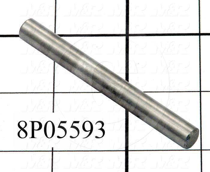 Fabricated Parts, Off-Contact Adjusting Rod, 3.50 in. Length, 0.38 in. Diameter