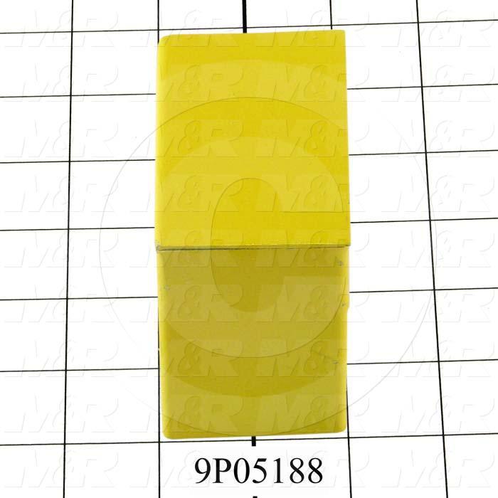 Fabricated Parts, Oiler Mounting Bracket, 3.13 in. Length, 2.00 in. Width, 3.00 in. Height