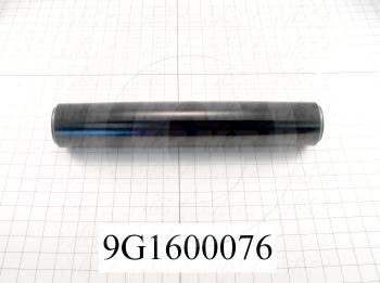 Fabricated Parts, Outfeed Conv Drive Roller, 17.00 in. Length, 3.00 in. Diameter, OC50006 Black Hard Coating Finish