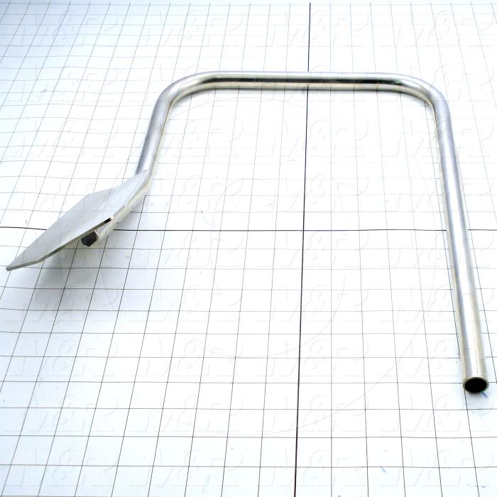 Fabricated Parts, Paddle Arm, 17.00 in. Length