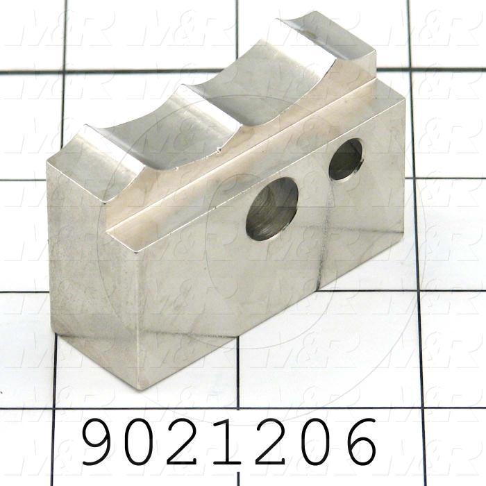 Fabricated Parts, Pail Jaw Clamps, 3.00 in. Length, 0.75 in. Width, 1.20 in. Height