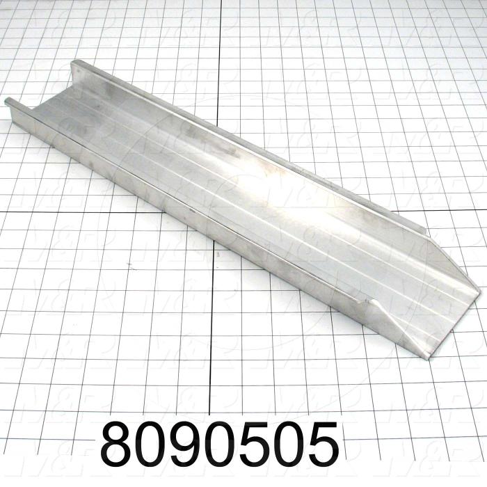 Fabricated Parts, Pallet Attachment Bracket, 20.50 in. Length