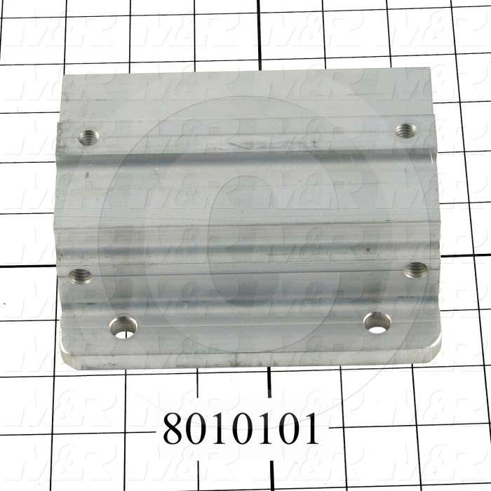 Fabricated Parts, Pallet Base, 6.00 in. Length, 5.88 in. Width, 2.18 in. Height