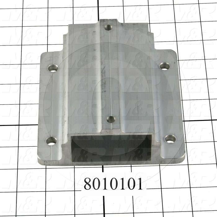 Fabricated Parts, Pallet Base, 6.00 in. Length, 5.88 in. Width, 2.18 in. Height