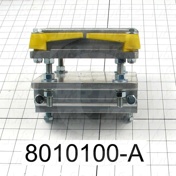 Fabricated Parts, Pallet Base Assembly, 6.00 in. Length, With Locking Cams