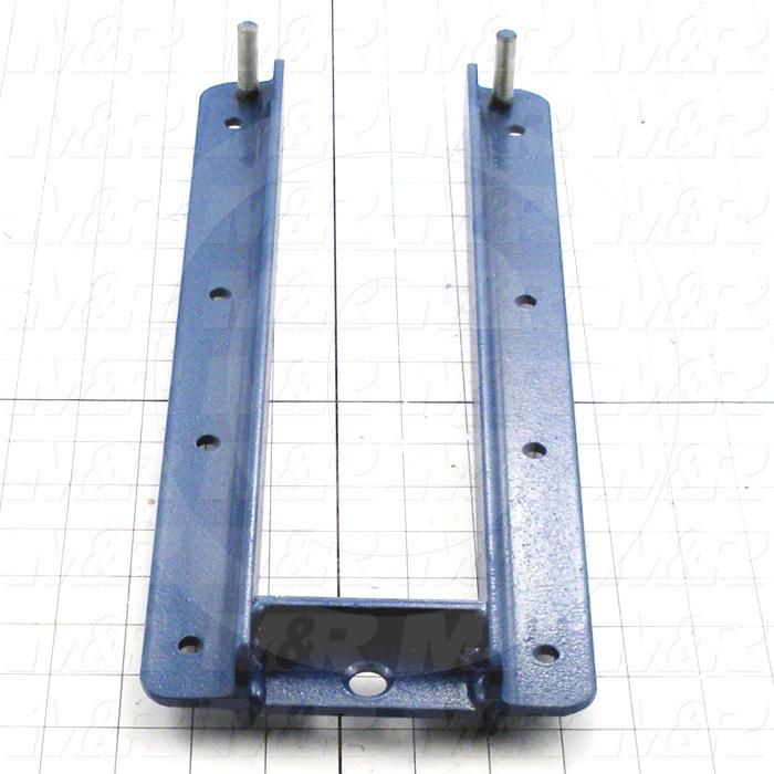 Fabricated Parts, Pallet Base Machined, 15.00 in. Length, 5.50 in. Width, 1.00 in. Height