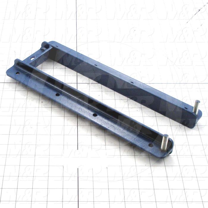 Fabricated Parts, Pallet Base Machined, 15.00 in. Length, 5.50 in. Width, 1.00 in. Height