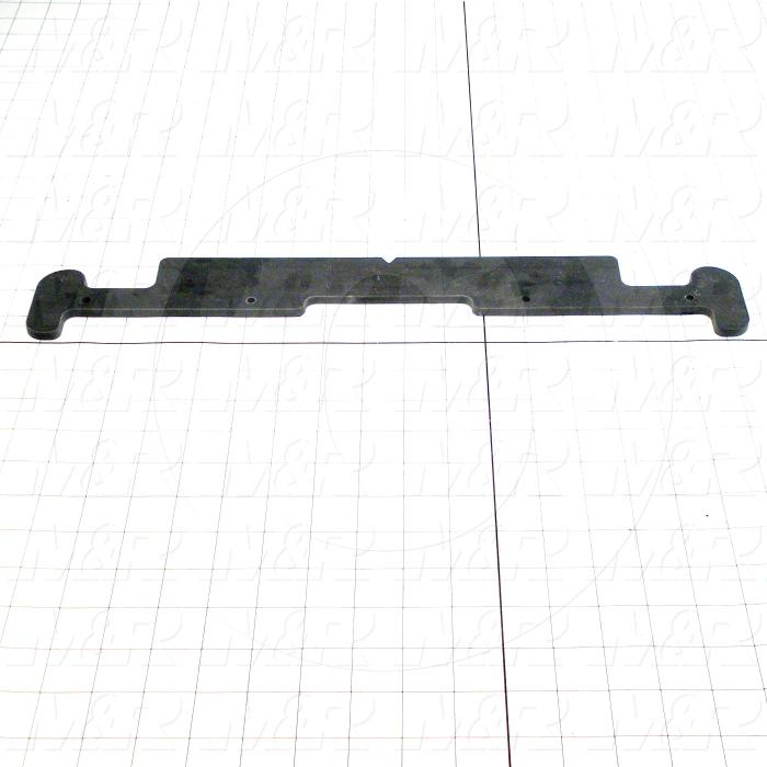 Fabricated Parts, Pallet Extension Front, 18.00 in. Length, 3.00 in. Width, 0.25 in. Thickness