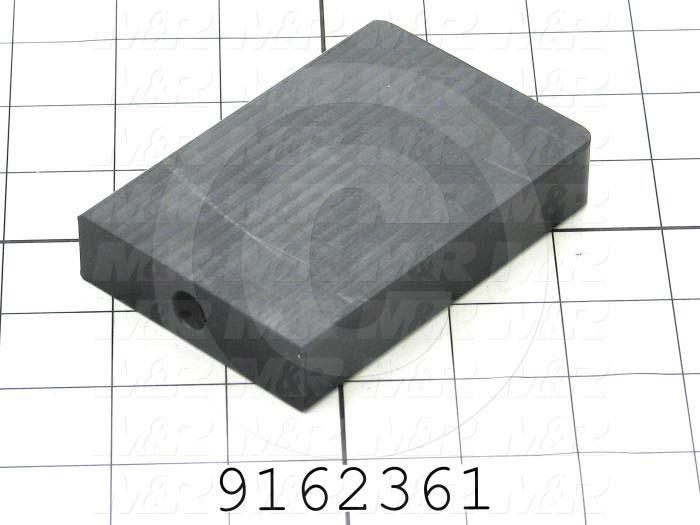 Fabricated Parts, Pallet Stop, 4.00 in. Length, 2.75 in. Width, 0.75 in. Thickness