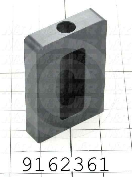 Fabricated Parts, Pallet Stop, 4.00 in. Length, 2.75 in. Width, 0.75 in. Thickness