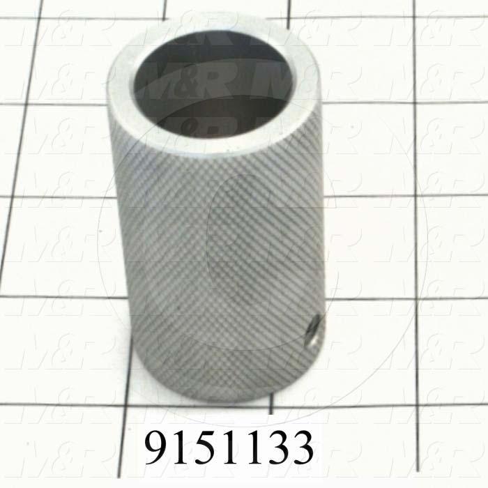 Fabricated Parts, Pallet Stop Knob, 2.38 in. Length, 1.38 in. Diameter