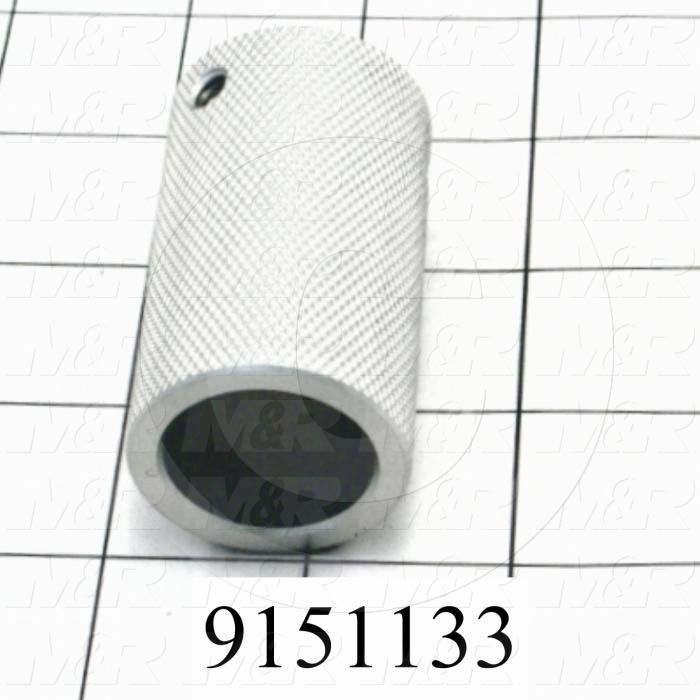 Fabricated Parts, Pallet Stop Knob, 2.38 in. Length, 1.38 in. Diameter
