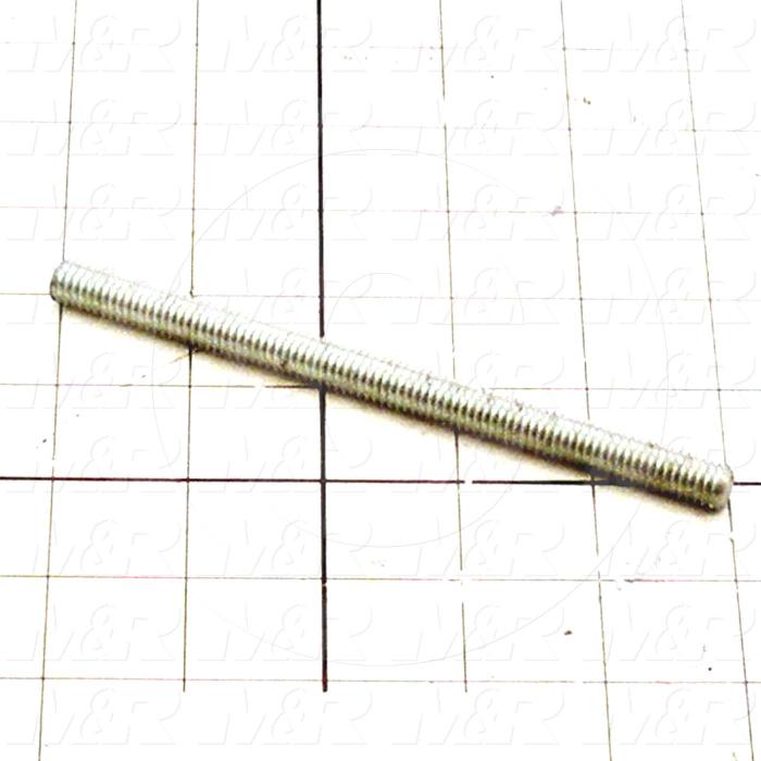 Fabricated Parts, Pallet Stop Lift Screw, 5.50 in. Length, 0.63 in. Diameter