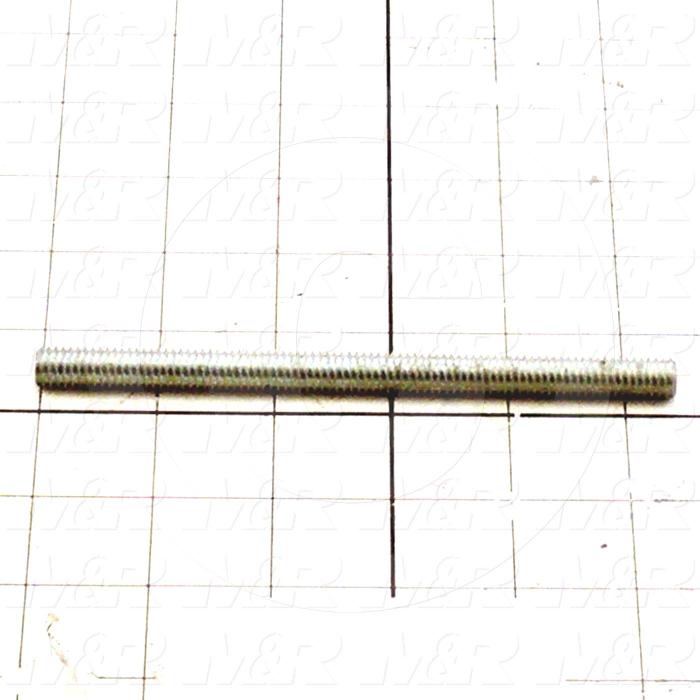Fabricated Parts, Pallet Stop Lift Screw, 5.50 in. Length, 0.63 in. Diameter