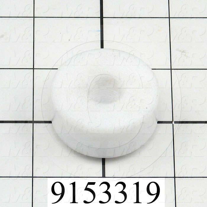 Fabricated Parts, Pallet Support Pad, 1.50 in. Diameter, 0.75 in. Thickness