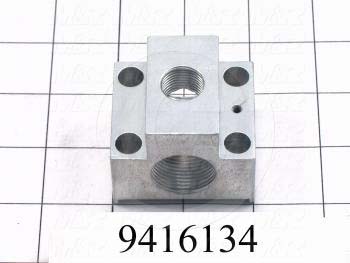 Fabricated Parts, Peel Adjusting Block, 1.75 in. Length, 1.85 in. Width, 1.62 in. Height