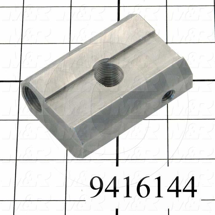 Fabricated Parts, Peel Bracket Insert, 2.50 in. Length, 1.62 in. Width, 1.98 in. Height