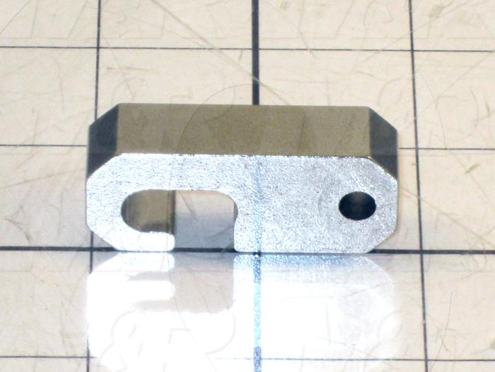 Fabricated Parts, Peel Chain Hook 1.88", 1.87 in. Length, 0.75 in. Width, 0.50 in. Thickness, Break All Sharp Corners