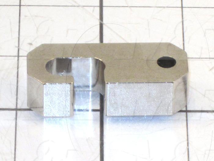 Fabricated Parts, Peel Chain Hook 1.88", 1.87 in. Length, 0.75 in. Width, 0.50 in. Thickness, Break All Sharp Corners
