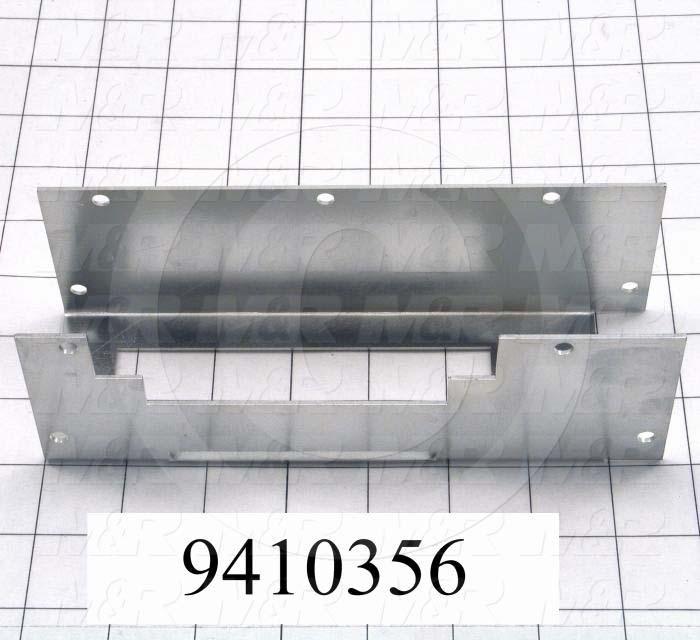 Fabricated Parts, Peel Cover, 7.63 in. Length, 2.39 in. Width, 2.51 in. Height
