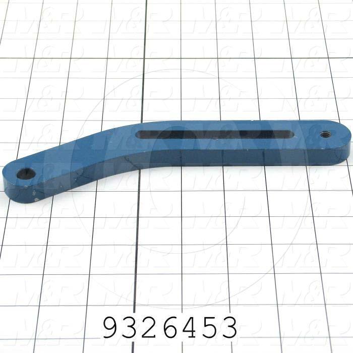 Fabricated Parts, Peel Lever, 8.24 in. Length, 2.75 in. Width, 0.50 in. Thickness