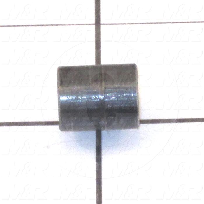 Fabricated Parts, Peel Lever Roller, 0.63 in. Length, 0.50 in. Diameter