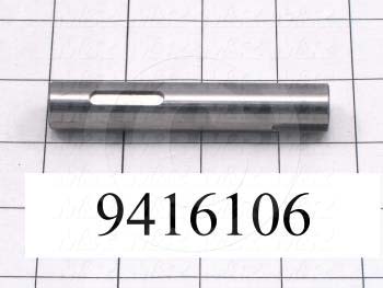 Fabricated Parts, Peel Pivot Shaft, 3.56 in. Length, 0.63 in. Diameter