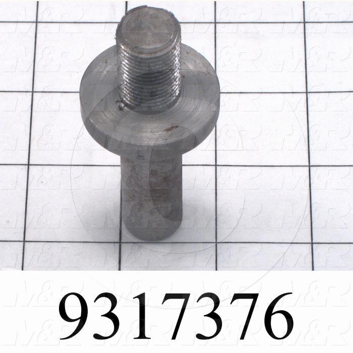 Fabricated Parts, Peel Pivot Shaft Ls, 3.06 in. Length, 1.37 in. Diameter
