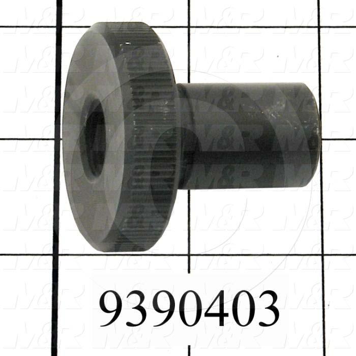 Fabricated Parts, Peel Regulator Knob, 1.71 in. Length, 1.75 in. Diameter