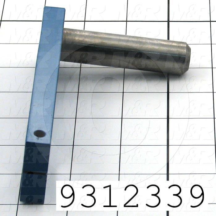 Fabricated Parts, Peel Side Lever Weld 5.31", 5.31 in. Length, 3.38 in. Width, 1.50 in. Height
