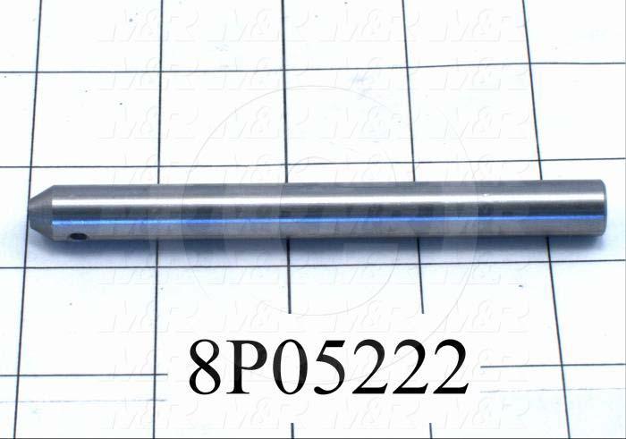 Fabricated Parts, Pin, 4.38 in. Length, 0.44 in. Diameter