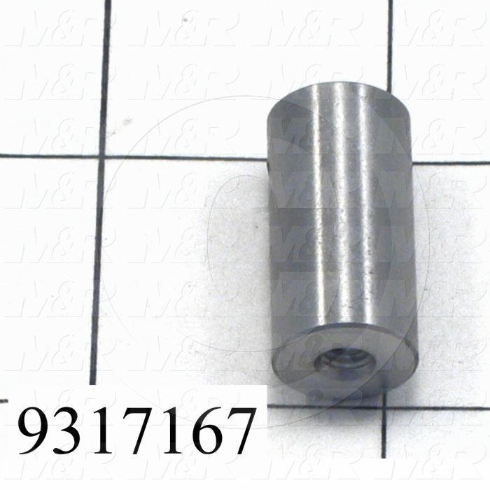 Fabricated Parts, Pin Connector, 1.00 in. Length, 0.50 in. Diameter