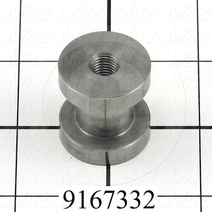 Fabricated Parts, Pin Drive Engage Bushing, 1.08 in. Length, 1.00 in. Diameter