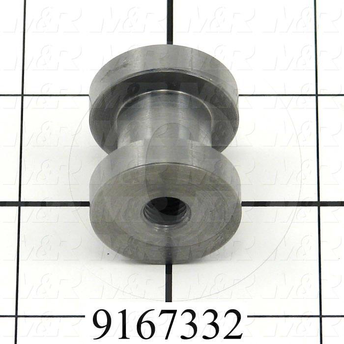 Fabricated Parts, Pin Drive Engage Bushing, 1.08 in. Length, 1.00 in. Diameter