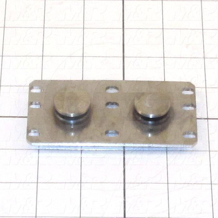 Fabricated Parts, Pin - Part Subassy, 4.00 in. Length, 2.00 in. Width, 0.50 in. Height