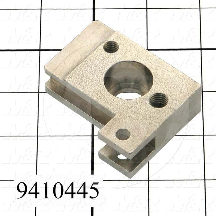 Fabricated Parts, Pivot Block, 2.50 in. Length, 2.00 in. Width, 0.75 in. Height, Right Side