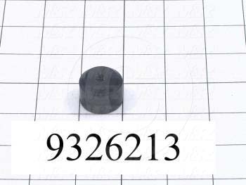 Fabricated Parts, Plastic Bar Spacer, 1.00 in. Diameter, 0.69 in. Thickness
