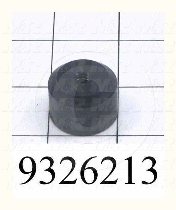 Fabricated Parts, Plastic Bar Spacer, 1.00 in. Diameter, 0.69 in. Thickness