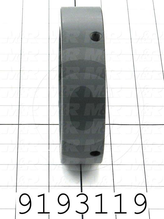 Fabricated Parts, Plastic Bushing, 4.83 in. Diameter, 1.25 in. Thickness