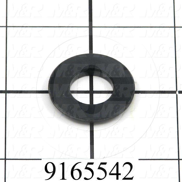 Fabricated Parts, Plastic Washer, 1.00 in. Diameter, 0.13 in. Thickness