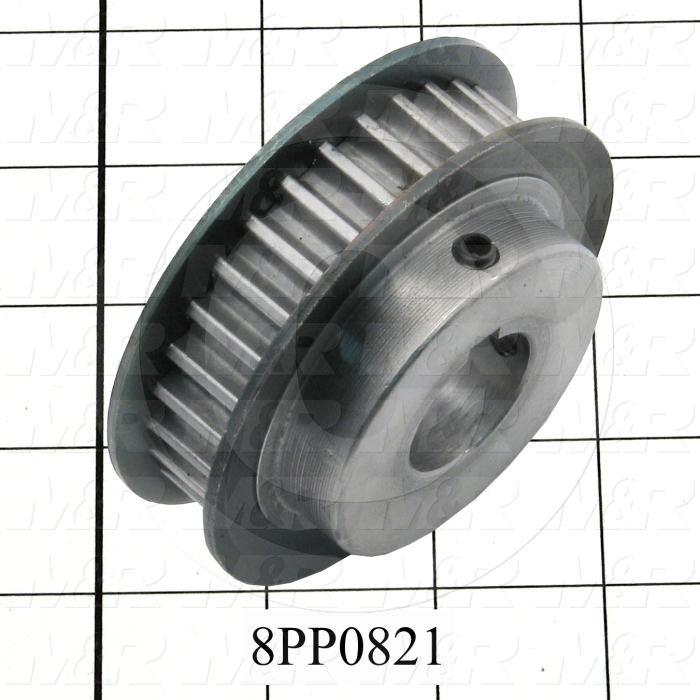 Fabricated Parts, Polychain Sprocket, 1.31 in. Width, 3.35 in. Diameter