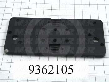 Fabricated Parts, Print Carriage Plate, 7.63 in. Length, 5.00 in. Width, 0.50 in. Height