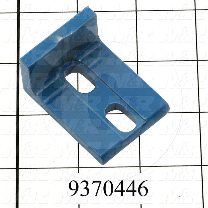 Fabricated Parts, Print Head Register Block, 1.98 in. Length, 1.50 in. Width, 1.00 in. Height, 1/4 in. Thickness