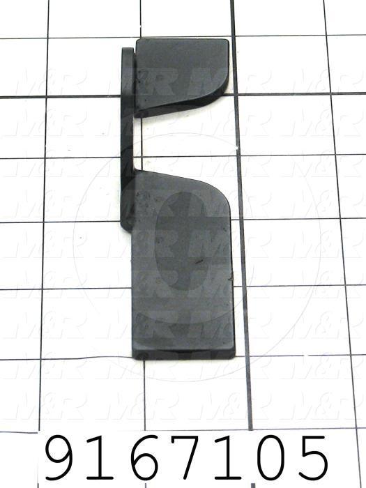Fabricated Parts, Proximity Flag, 4.88 in. Length, 1.00 in. Width, 1.12 in. Height