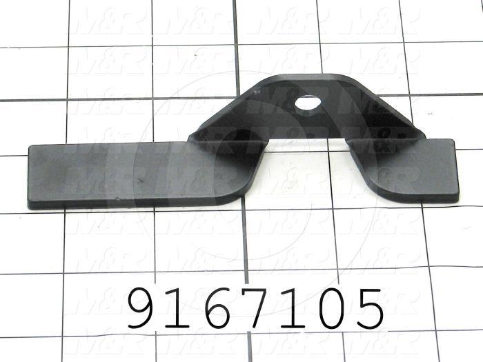 Fabricated Parts, Proximity Flag, 4.88 in. Length, 1.00 in. Width, 1.12 in. Height