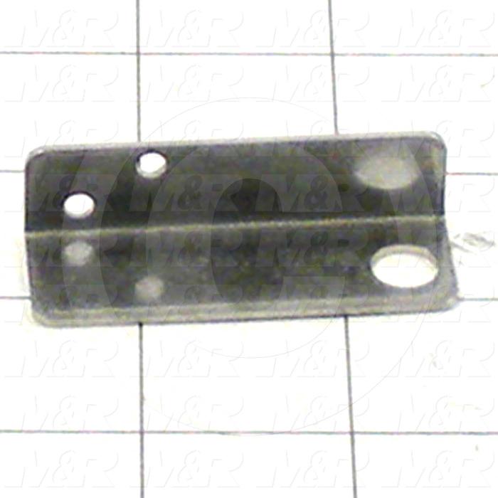 Fabricated Parts, Proximity Home Bracket, 2.10 in. Length, 0.75 in. Width, 0.55 in. Height