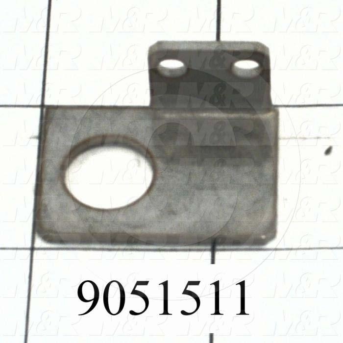 Fabricated Parts, Proximity Mounting Bracket, 1.34 in. Length, 0.95 in. Width, 0.63 in. Height