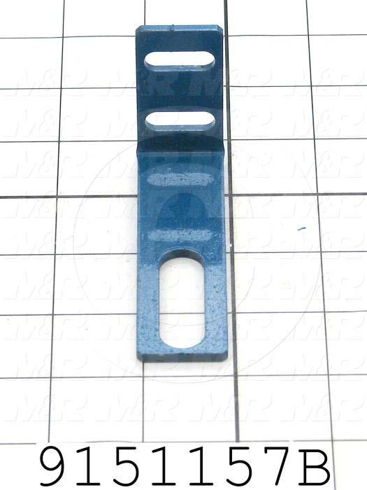 Fabricated Parts, Proximity Mounting Bracket, 3.56 in. Length, 1.00 in. Width, 1.88 in. Height